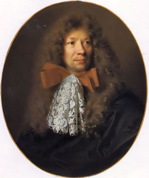 Portrait of the painter Adam Frans van der Meulen.